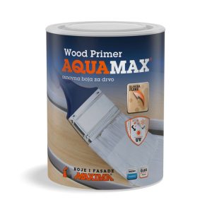 Aquamax Wood primer 0,65l bela