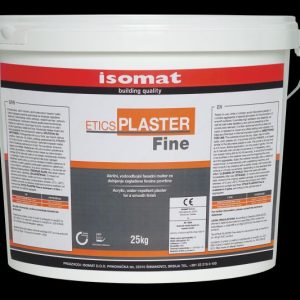 Etics plaster Fine zaglađena 1,5mm beli 25/1 , Akrilni malter