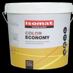 Isomat color Economy beli 10/1, Poludisperzija ne tonira se