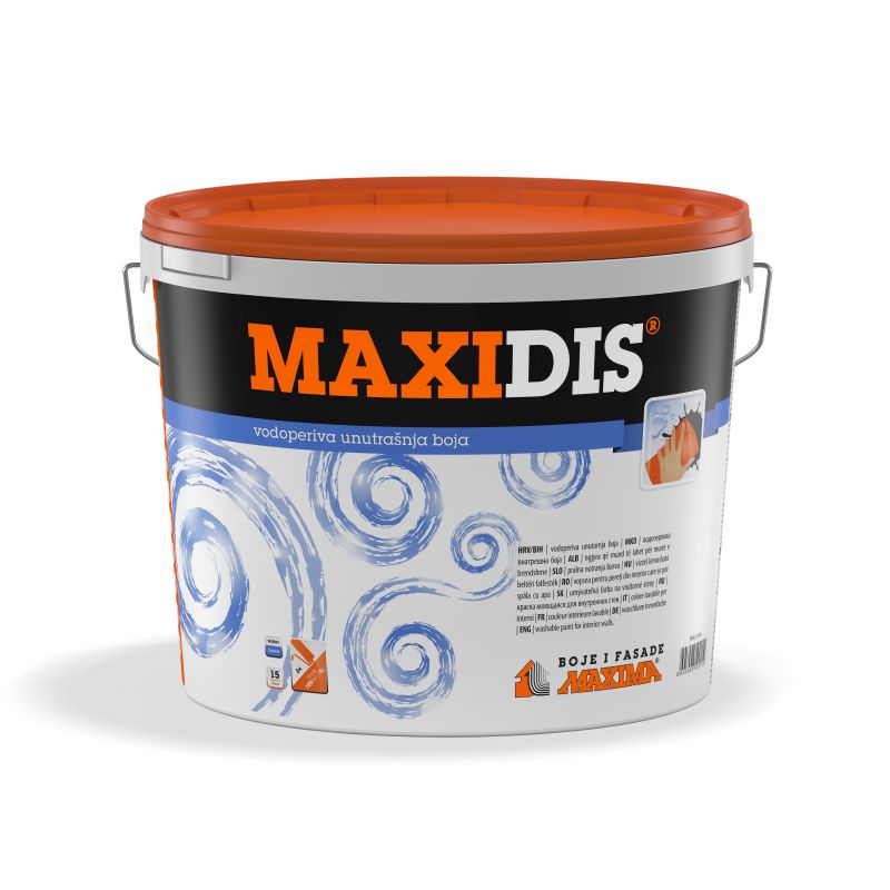Maxidis 0,65lit beli Vodoperiva boja