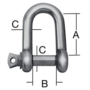 Vormann Stremenasta karika 56x28x14 mm