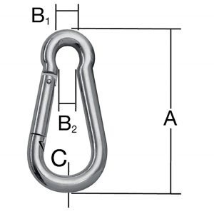 Vormann Karabinka 60x6mm 2kom.