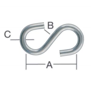 Vormann S-kuka poc.19x4x3mm 12 kom.