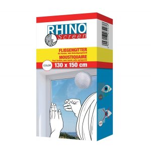 Mreža za muve Rhino Screen 130x150cm bela